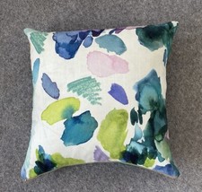 Bluebellgray ‘Palette’ Multi Coloured Fabric Cushion Cover 43 X 43 Cms Square