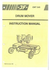 JF Drum Mower CMT 245 Operators Manual CMT245