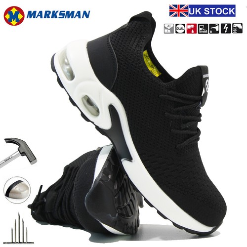Mens shock absorbing steel - steel, toe