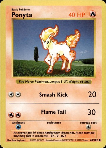 Pokemon shadowless base common - shadowless,