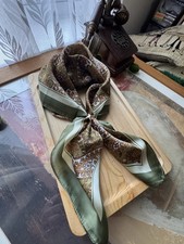 Luxury Paisley Square Scarf