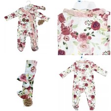 Girls Pink Floral Flower Rose