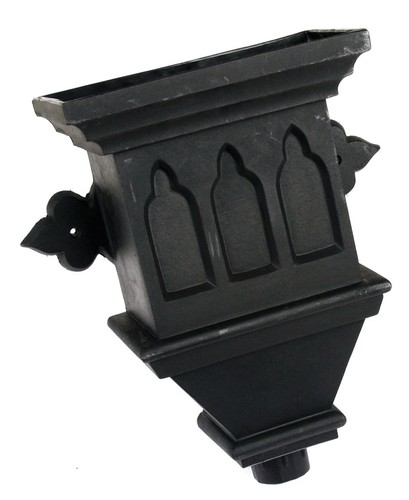 Cast iron effect downpipe - effect,