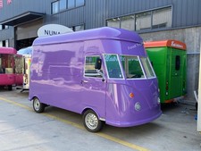 Vintage purple food truck - purple,