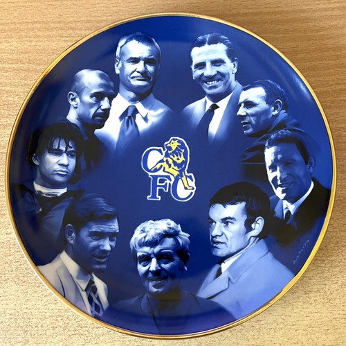 Chelsea porcelain plate by - chelsea, fc