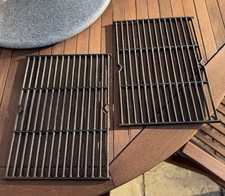BBQ Large Iron Grates x 2