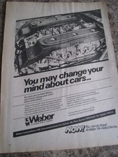 WEBER CARBURETTORS FERRARI