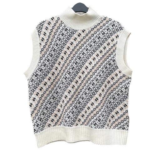 Wool blend fair isle - wool,