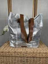 White Stuff metallic silver