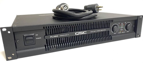 Qsc pl380 power amplifier - qsc,
