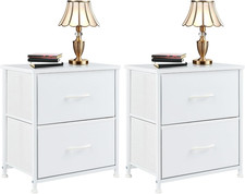 Nightstand Set of 2 with 2