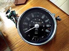 CLASSIC MINI COOPER SMITHS SPEEDO SPEEDOMETER CLOCK DIAL CENTRE MK1 BMC S WORKS