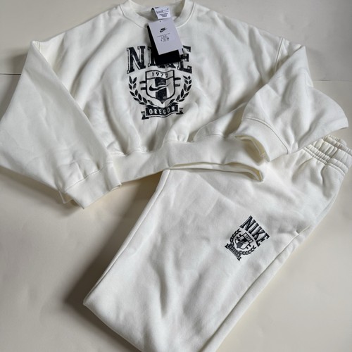 Nike kids tracksuit set - nike, cream