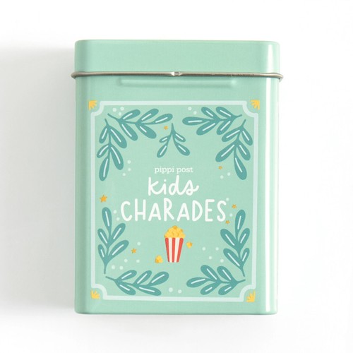 Kids charades with decorative - kids,