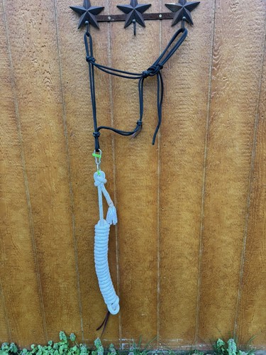Used loping hackamore black - used,