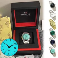 Tissot PRX Green/Blue/Gold