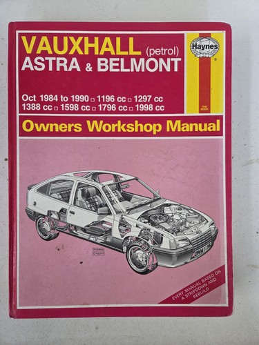 Vauxhall astra mk2 inc - astra,