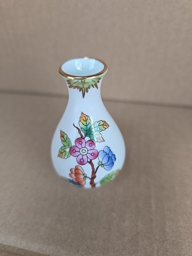 Herend porcelain mini vase - herend,