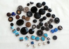 Good job lot Vintage Glass buttons
