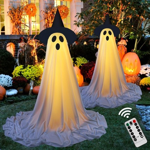 Light ghost halloween led - up,