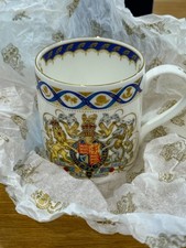 King Charles III Coronation Porcelain Mug 2023 Official, New condition