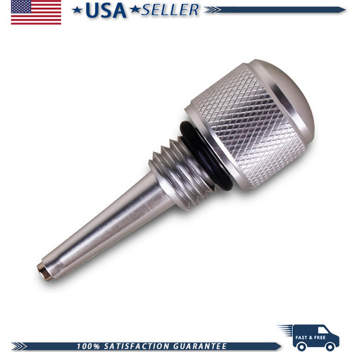 Magnetic oil dipstick ring - magnetic, o-ring