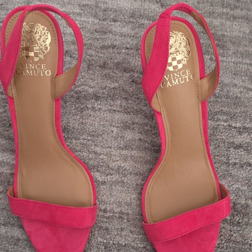 Vince camuto pink suede - camuto,