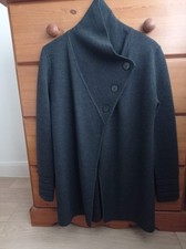 Jigsaw Cardigan Size S Grey