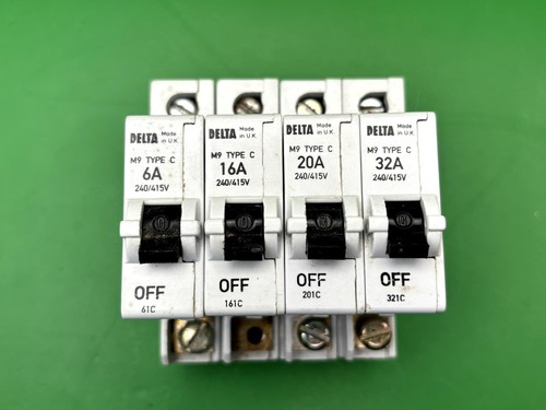 Delta type mcb - 6a, 61c