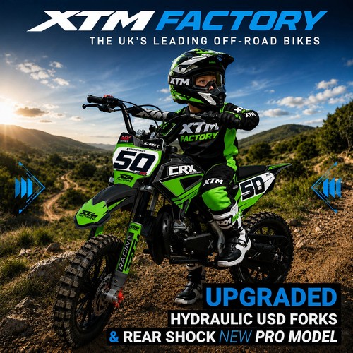 Xtm crx 2026 kids - 2026, 50cc