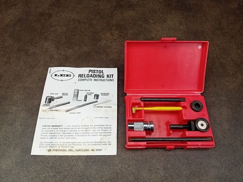 Lee pistol reloading kit - pistol,