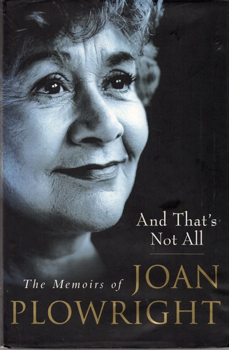 Joan plowright signed and - joan,