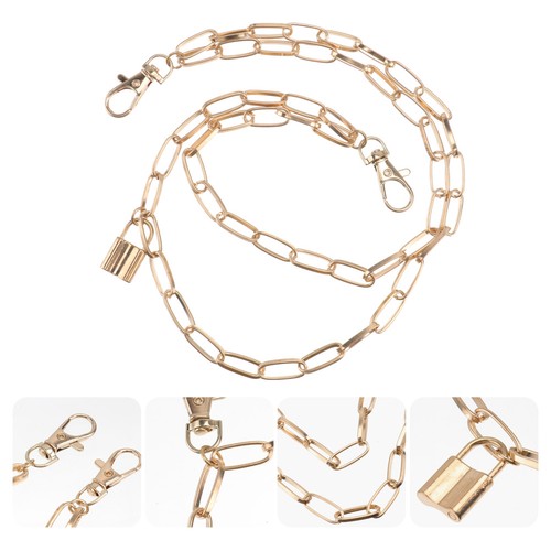 Fashionable golden body chain - golden,