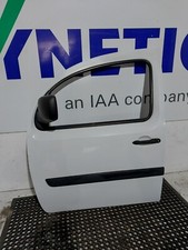 FRONT DOOR LH RENAULT KANGOO MAXI MK2 (Ph1) (X61) 2008 On WHITE  PANEL VANWHITE