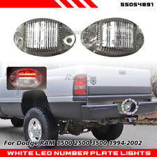 2X LED License Number Plate