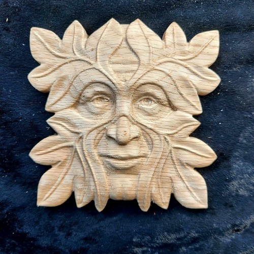 Green man solid oak - oak, wood