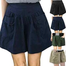 Plus Size Womens Skort Baggy