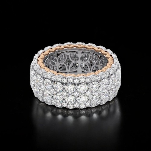 Diamond ring band gold lab - diamond,
