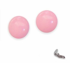 22mm Earrings Clip On - Round