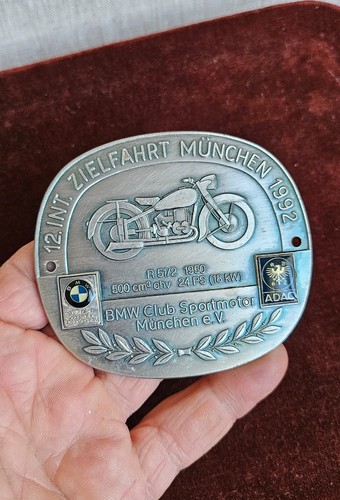 Vintage enamel motorcycle - enamel,