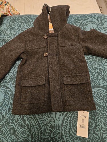 Boys grey duffle coat - grey, 18-24