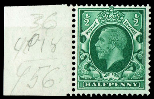 King george d green - george, ½d