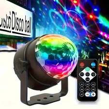 Dyzi USB LED Disco Light With Remote Control RGB Stage Party Projector