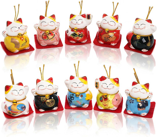 Set mini maneki - of, 10