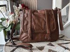 CLARKS Genuine Tan Leather