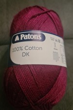 Patons 100% Cotton DK Shade
