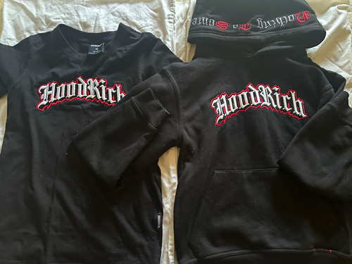 Hoodrich boys black - hoodrich,