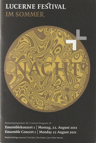Programme booklet lucerne - programme,
