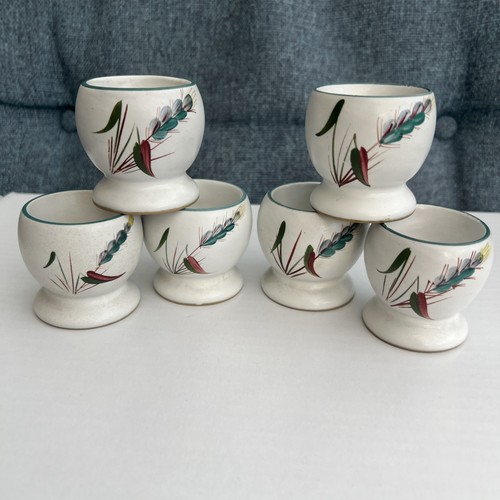 Denby greenwheat egg cups set - greenwheat,