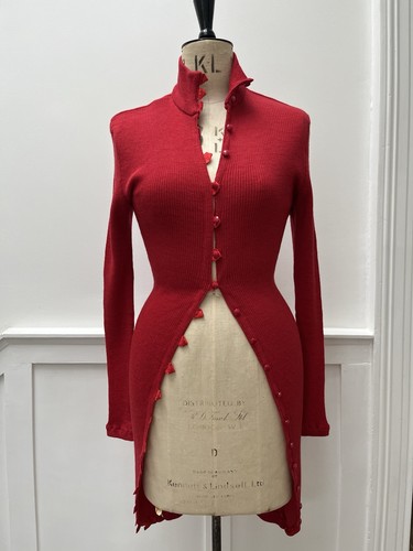 Red 100 wool skinny - red,